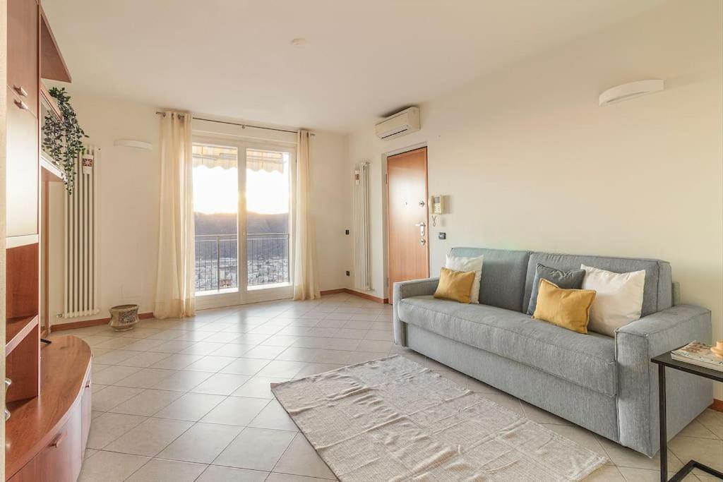 Appartamento Bellavista Con Ac E Posto Auto A Brunate 科莫 外观 照片
